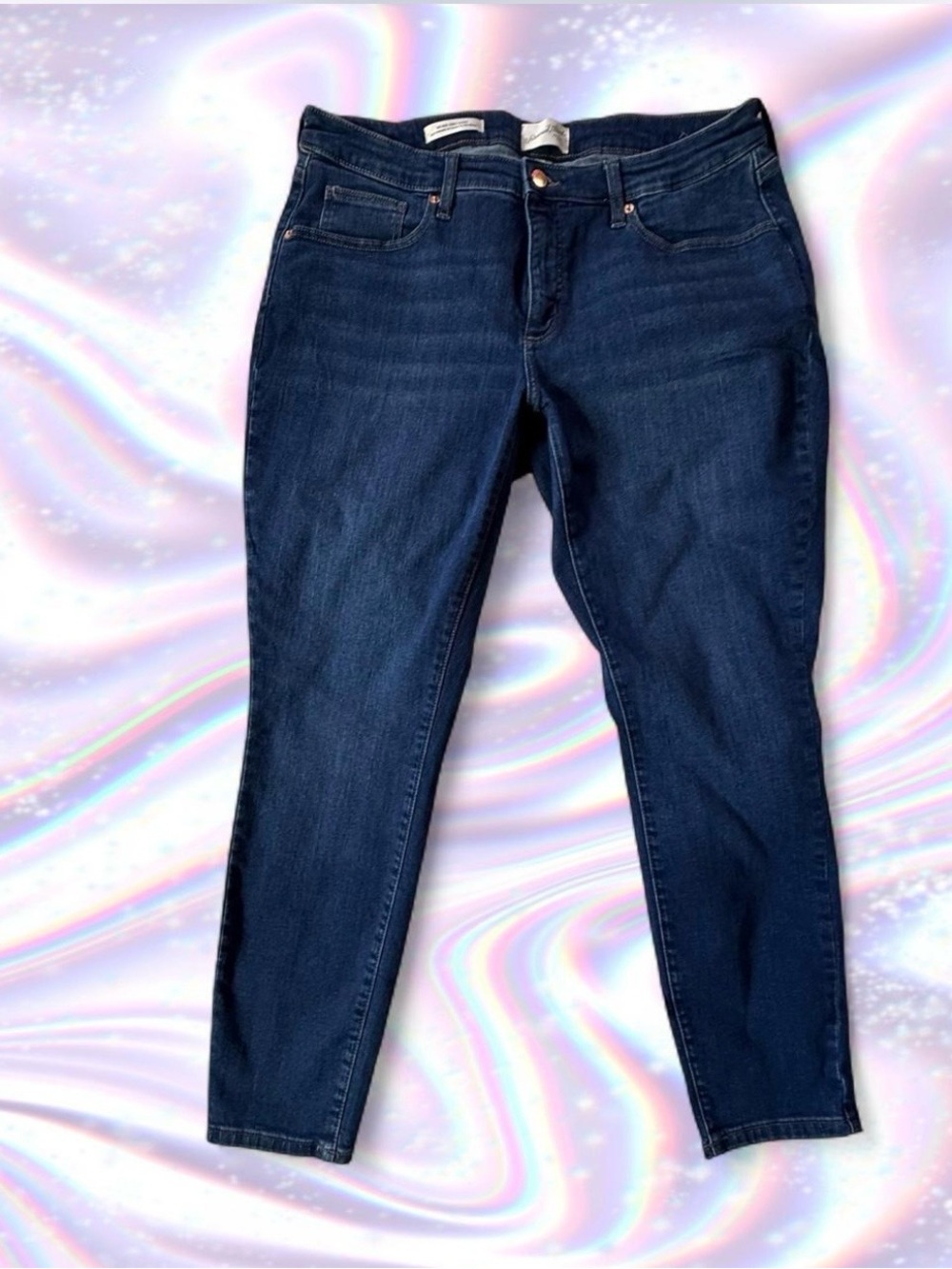 Classic Dark Blue Women's Skinny Jeans